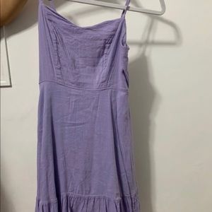 Lilac Fit & Flare Cami Midi Dress